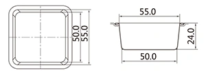 Square Cake Pan