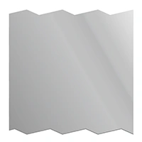 Oblique corrugated